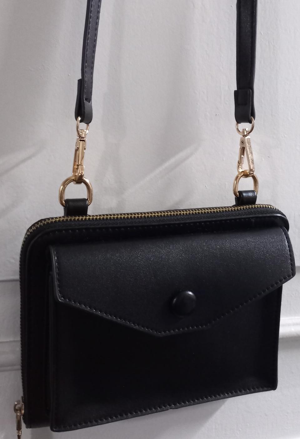 블랙 미니 크로스빽