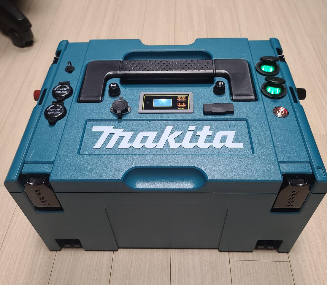 올인원 파워뱅크 250ahㅡ인버터2000w