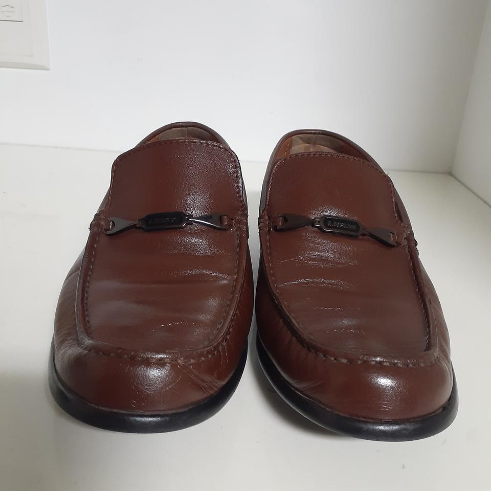 이태리 아테스토니 가죽 로퍼 신발 255