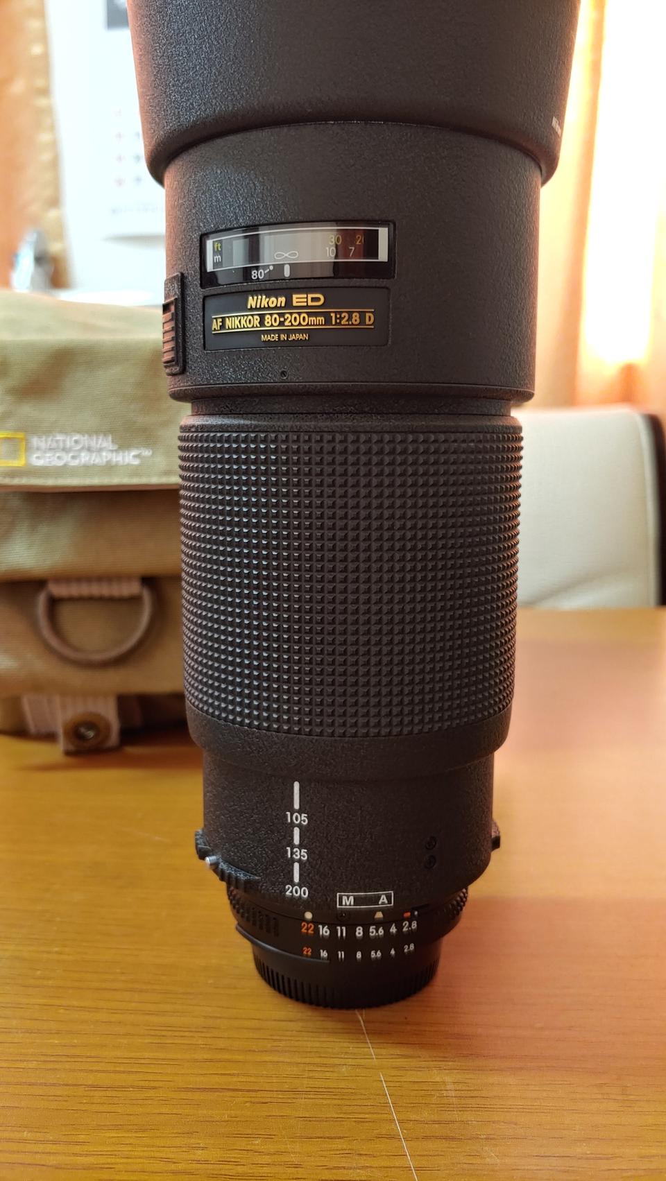 니콘렌즈 af nikkor 80-200mm f/2.8d