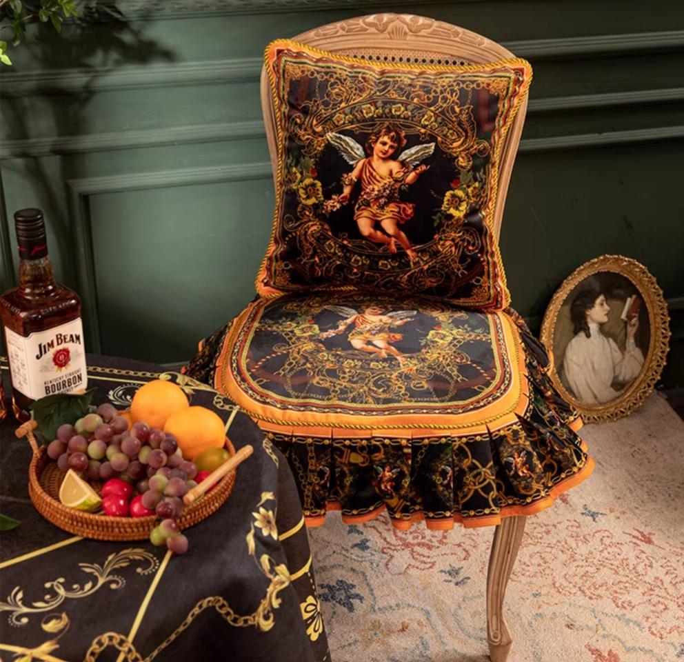 새상품)방석 4종 고화질 잉크젯 고급 벨로아 시리즈