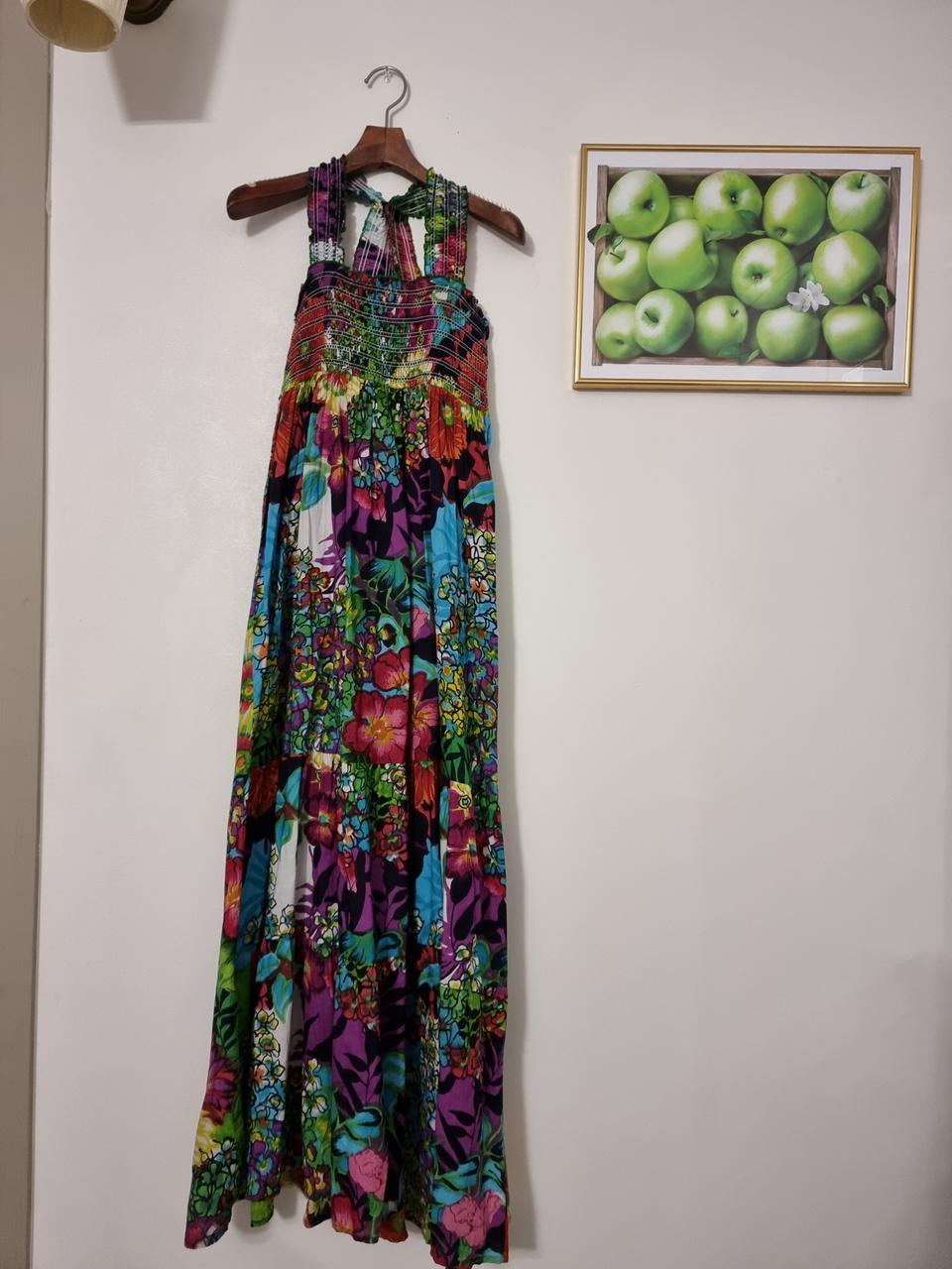 수입 면 고급 롱원피스