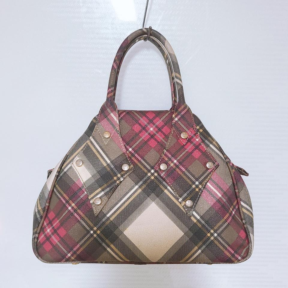 비비안웨스트우드 타탄체크 종가방 토트백 비비안웨스트우드가방