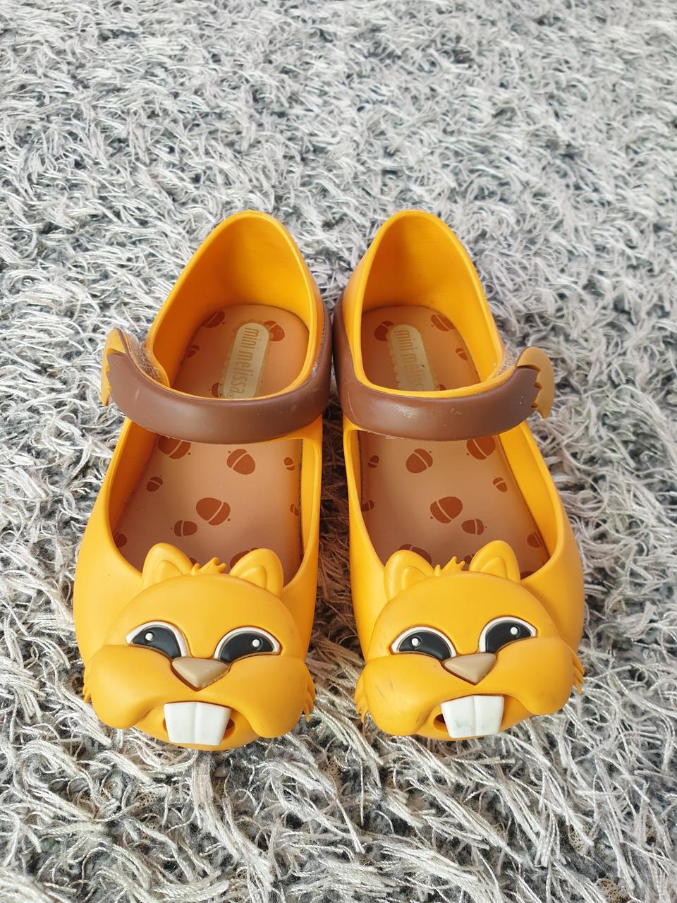 여아신발 미니멜리사7 다람쥐 옐로우