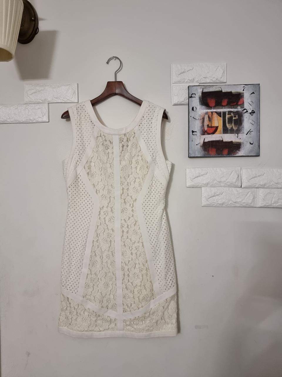 세일 듀엘 여성 정장 화이트원피스