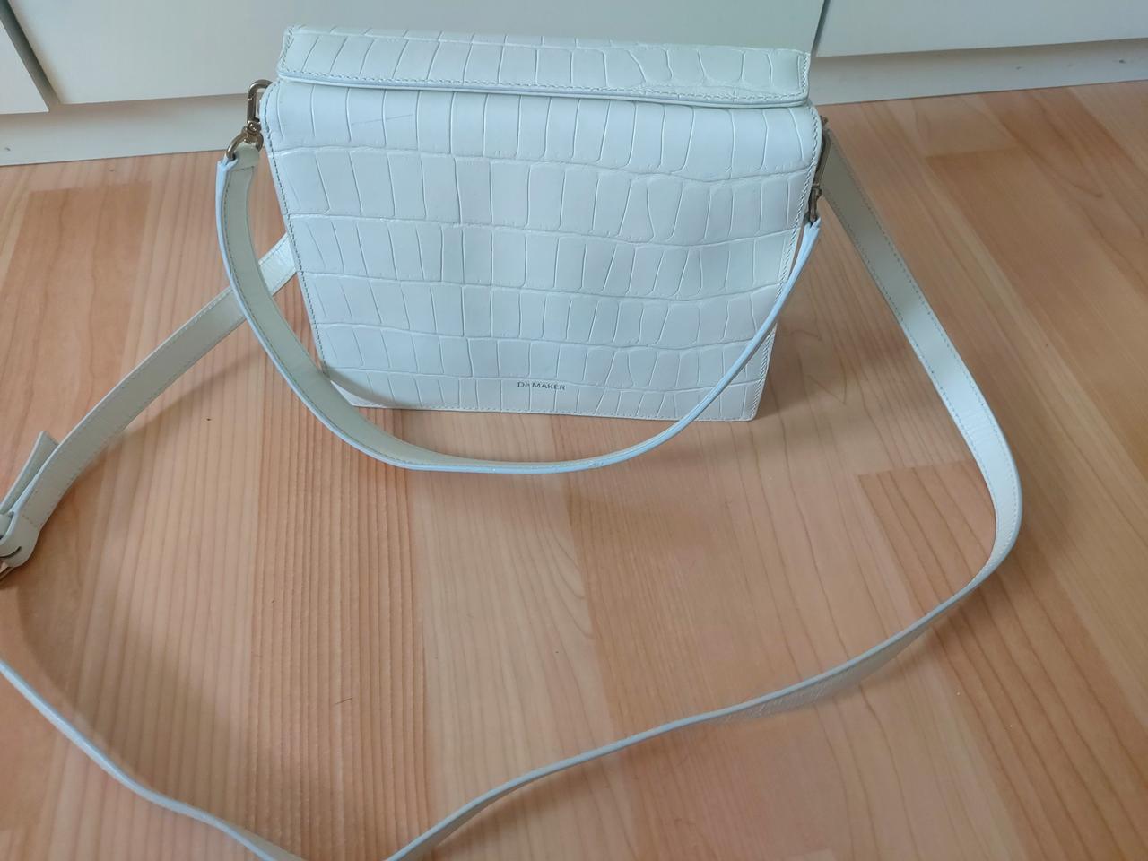 드메이커 소가죽 숄더 크로스가능