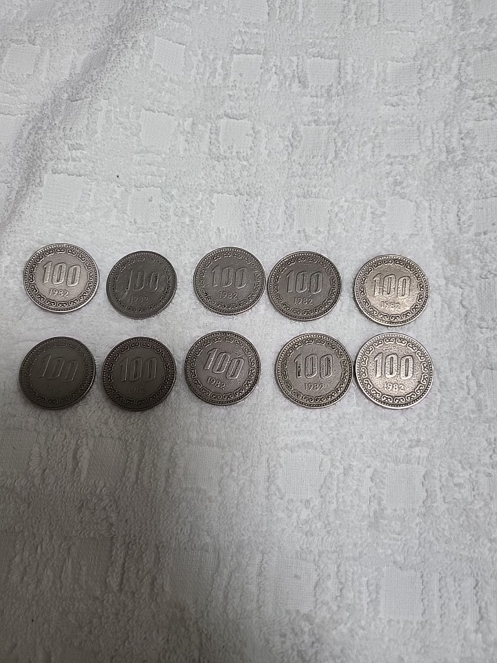 1982년100원동전