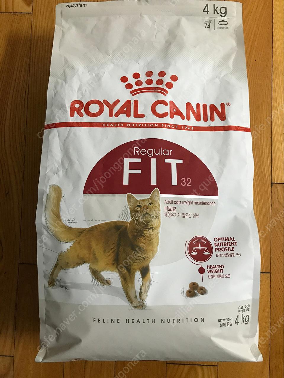 고양이사료 로얄캐닌 캣 피트 -4kg