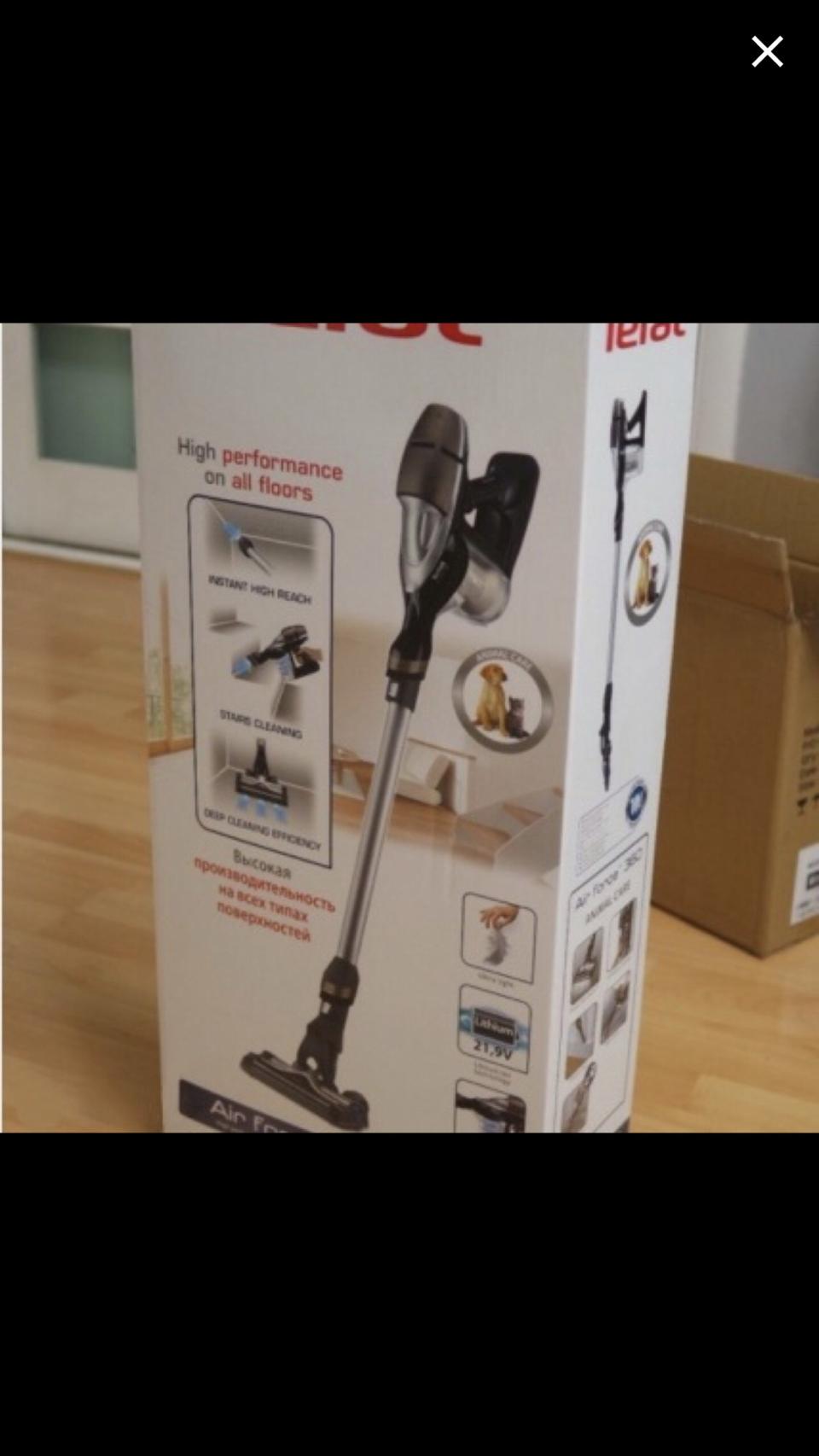 테팔 미세먼지 무선청소기 미개봉 새상품