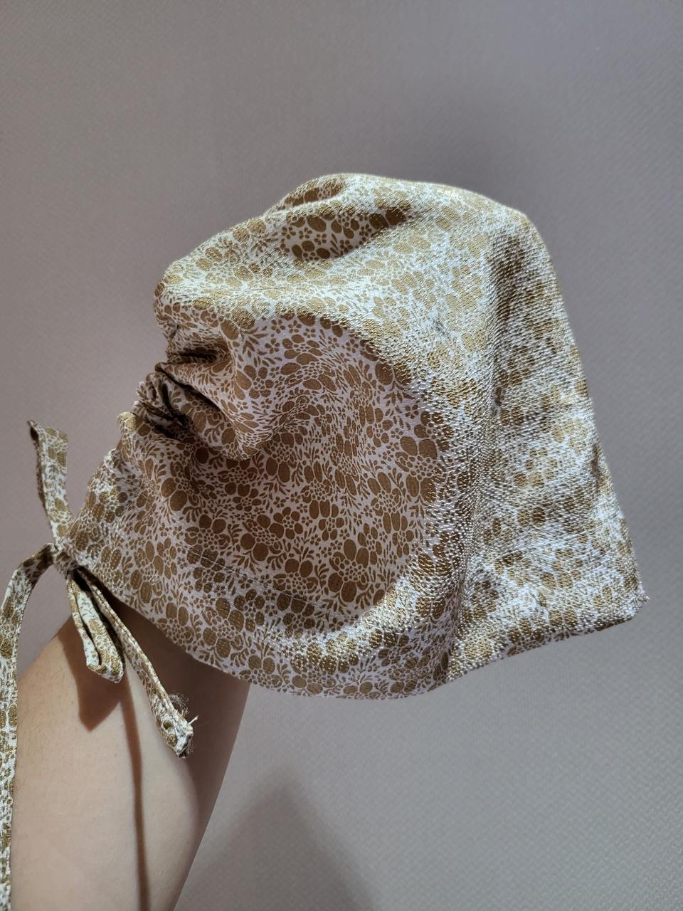 새)인견 두건 여름 모자 핸드메이드