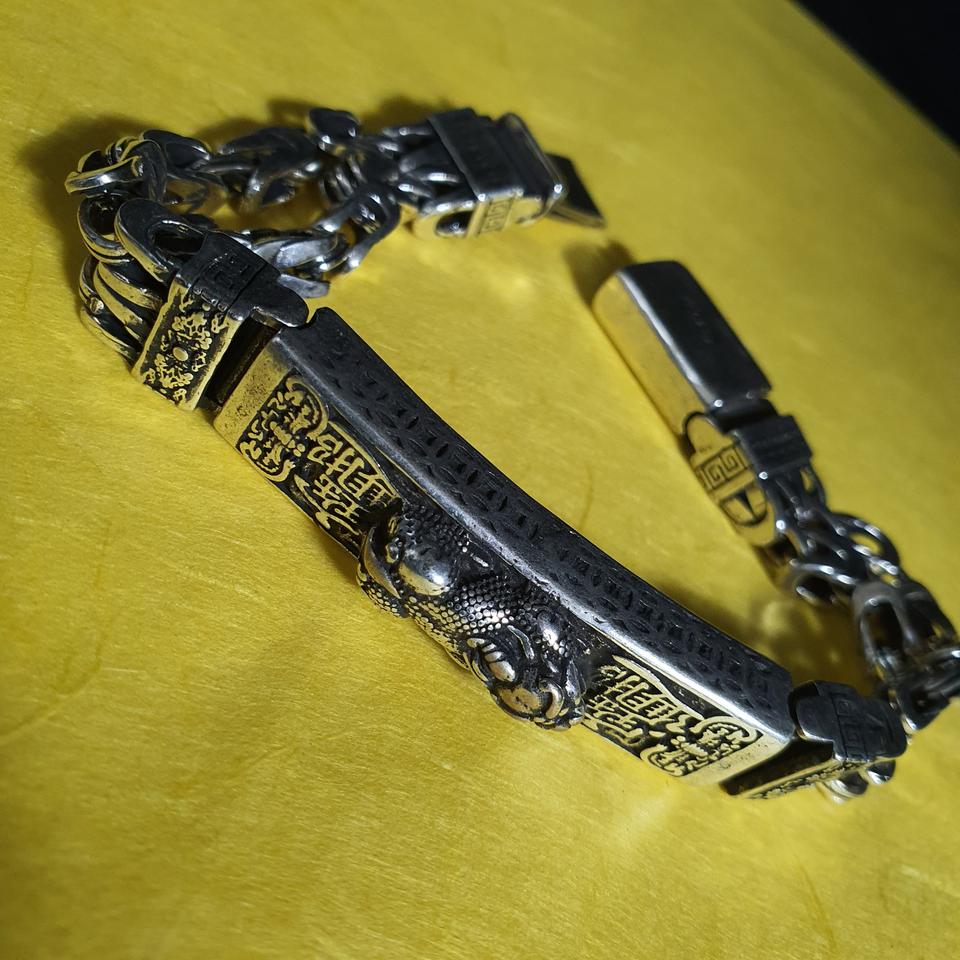 s925 남성용 패션팔찌