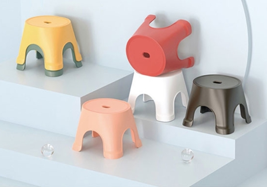 욕실 미끄럼방지 목욕탕 의자 화장실 발받침 5컬러 2가지 사이즈