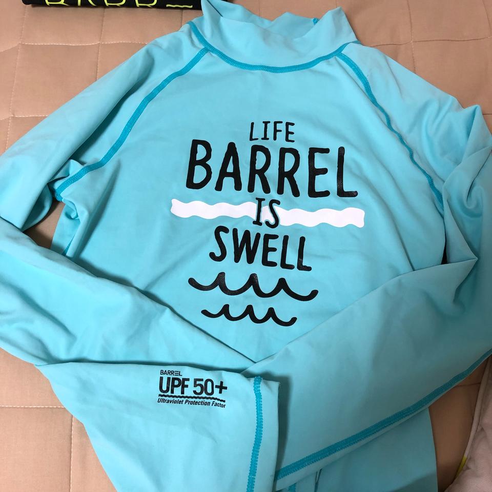 배럴 래쉬가드 여성 S 2개