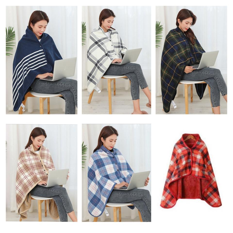 양면극세사양털똑딱이담요 (새상품)