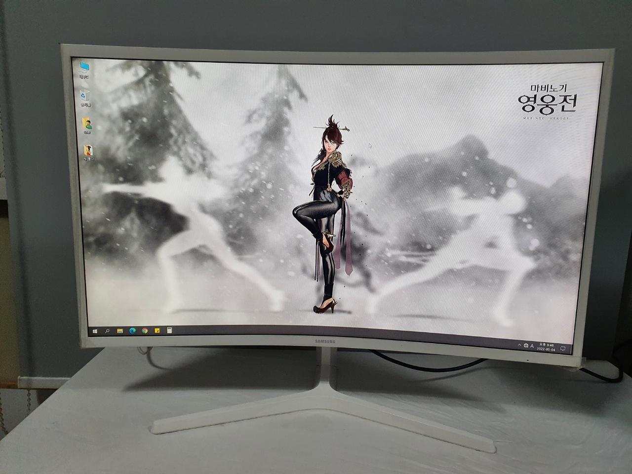 삼성전자 C32JG53FDK 32-144 (커브드) (화이트)