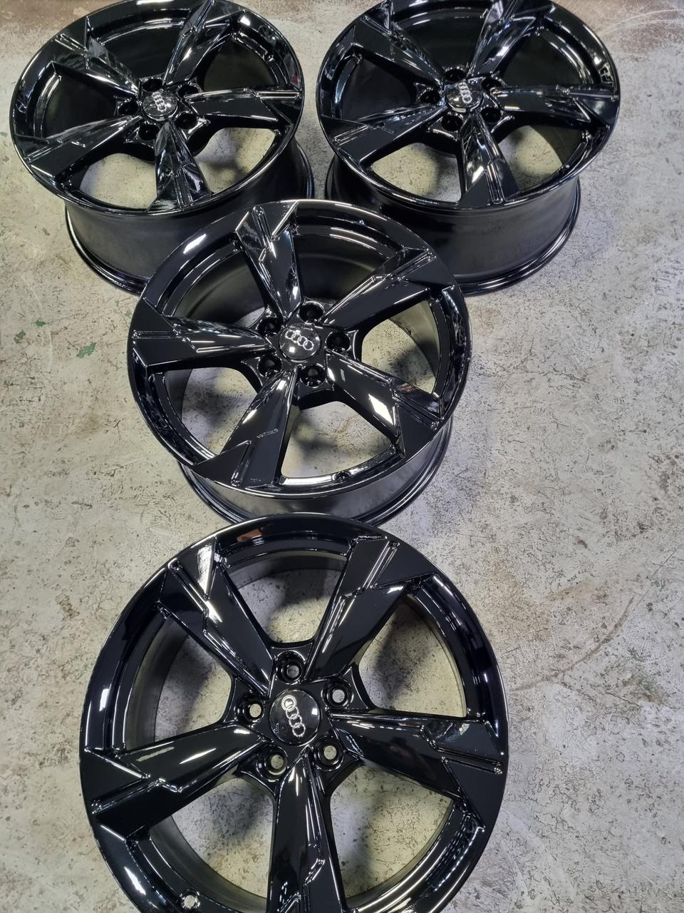 뉴아우디a6.18인치블랙유굿.중고휠.a4.a5.a6.a7등