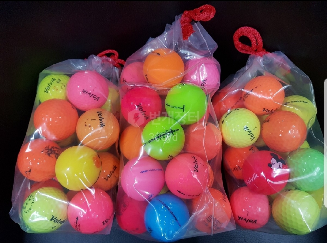 특가 볼빅컬러 비비드포함 A급 50개  로스트볼 무료배송