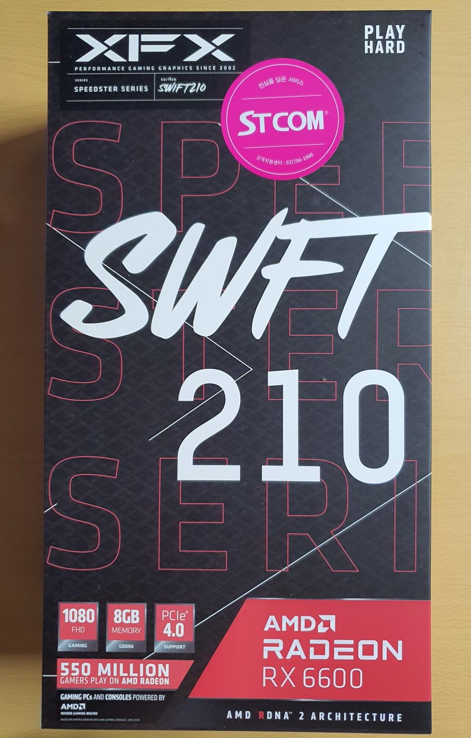 XFX RX6600 SWFT 미개봉 새제품