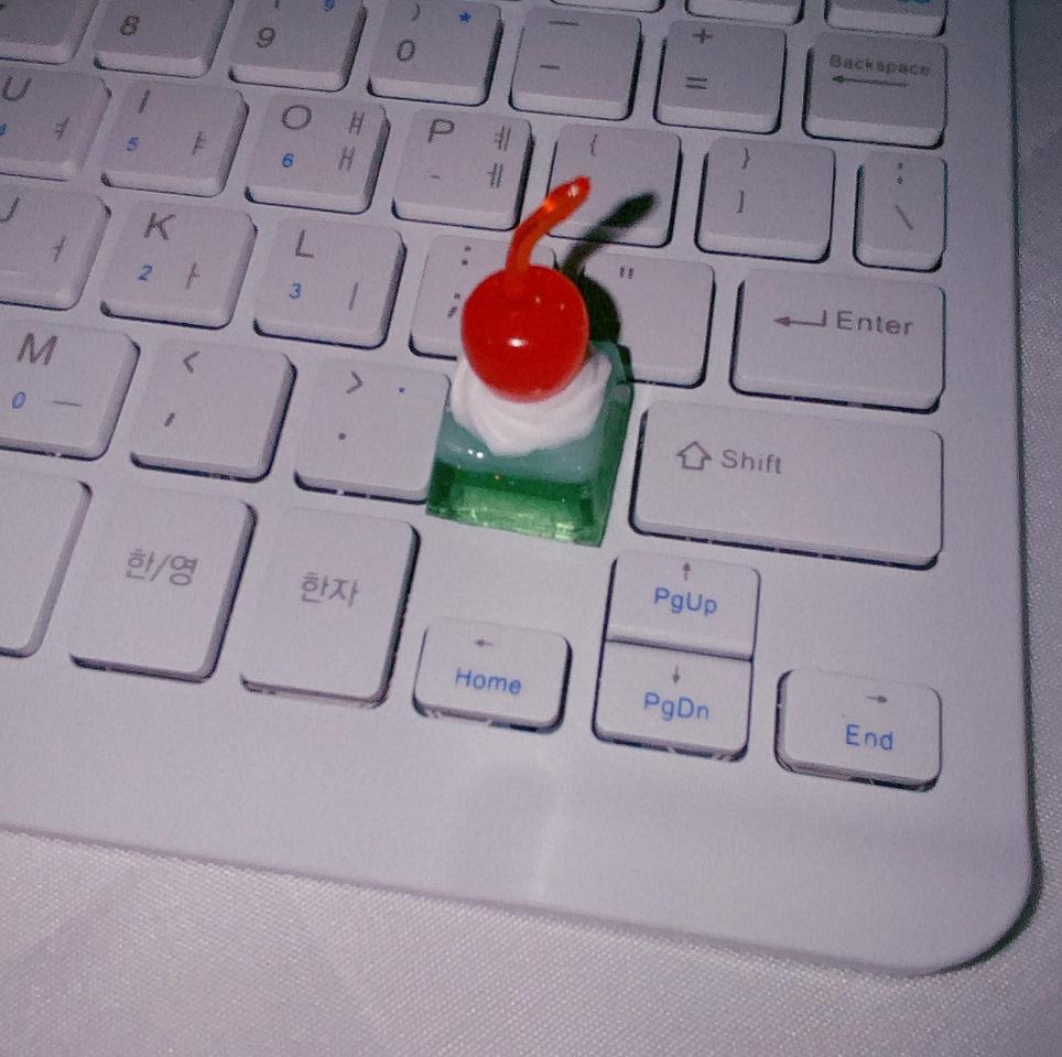 메론소다 체리 키캡 기계식키보드 악세사리