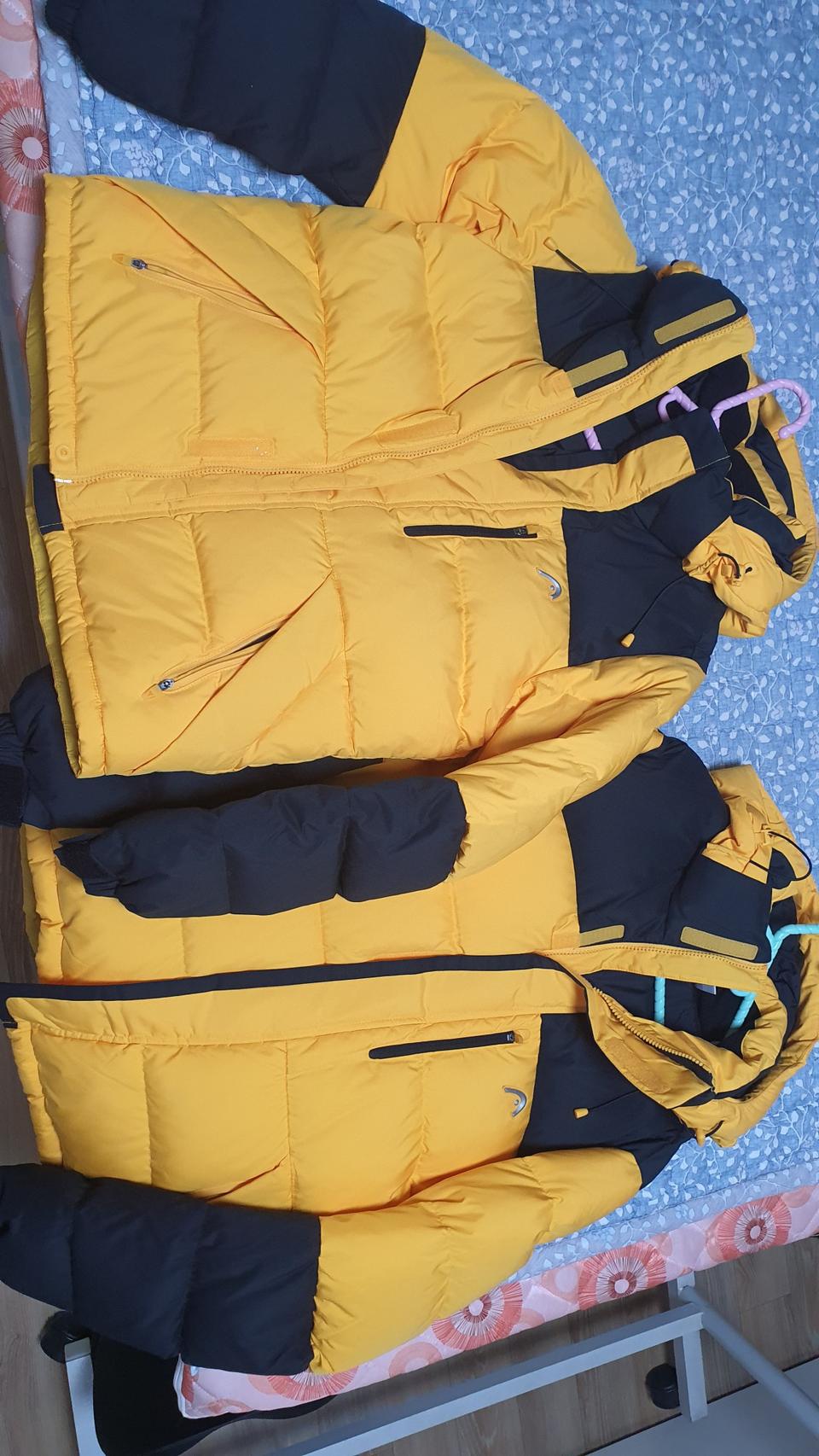 헤드 오리털점퍼