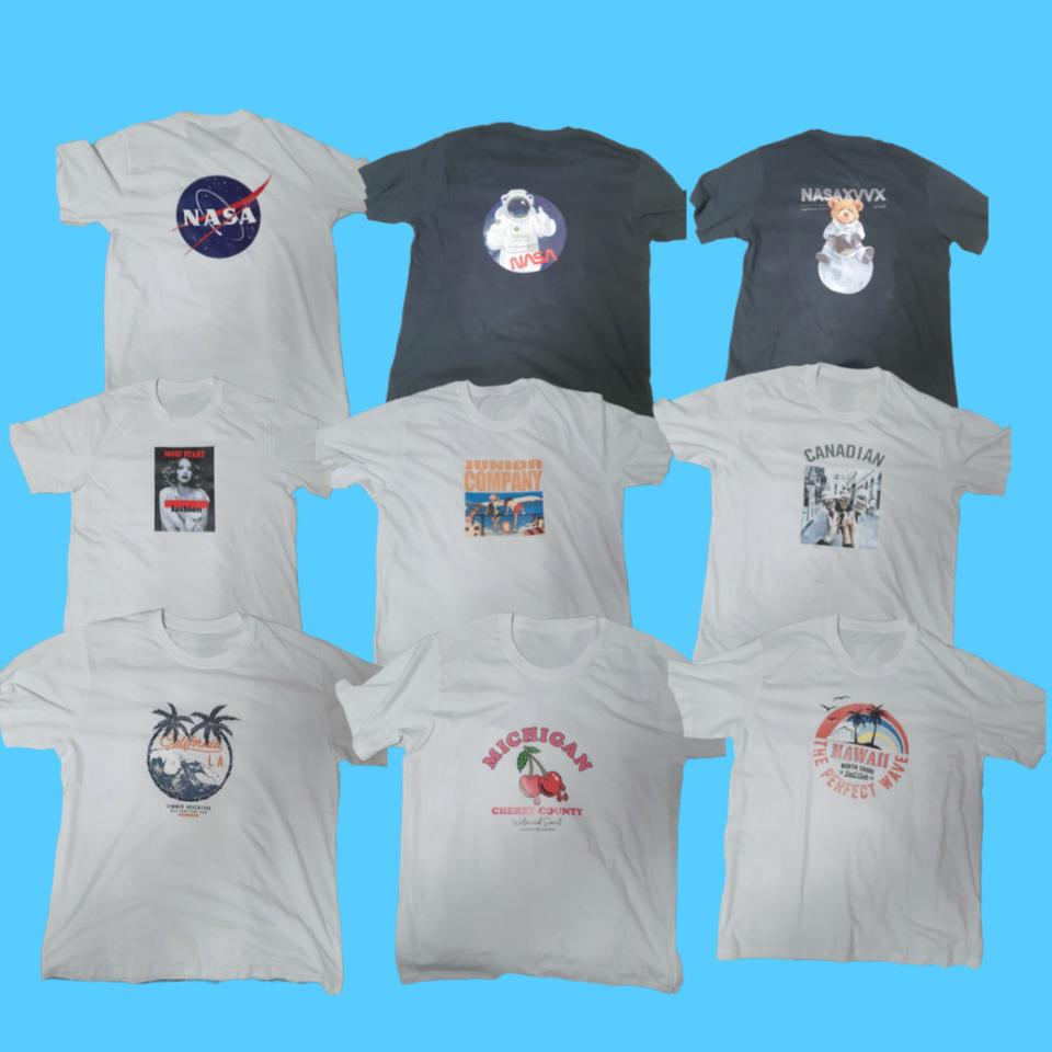 여름 바캉스 반소매 티 한정생산