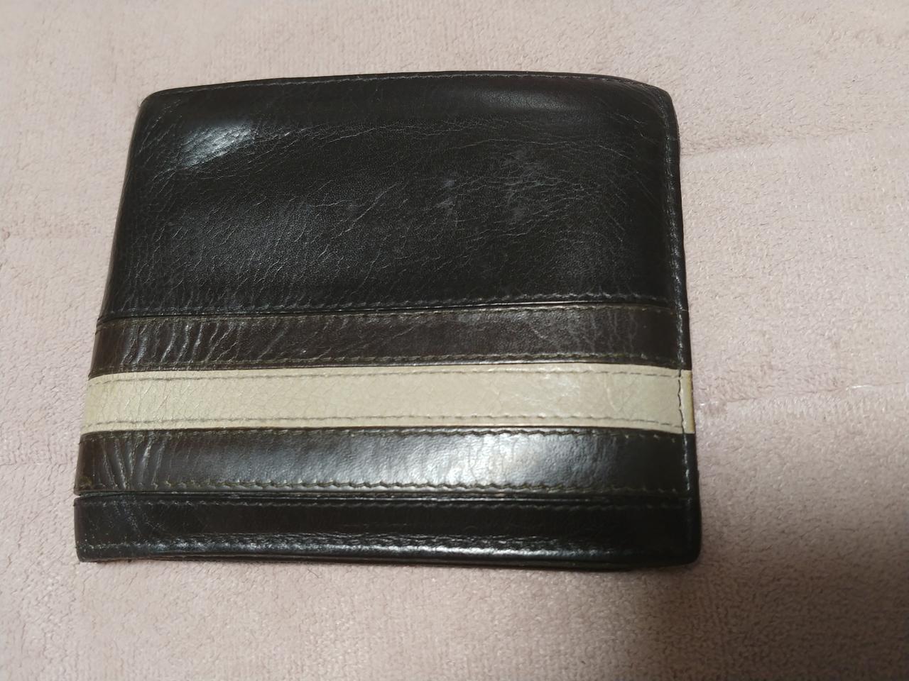 정품 발리 남성 반지갑