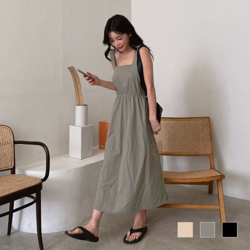 ●새상품● 포켓 멜빵원피스 D M-220602