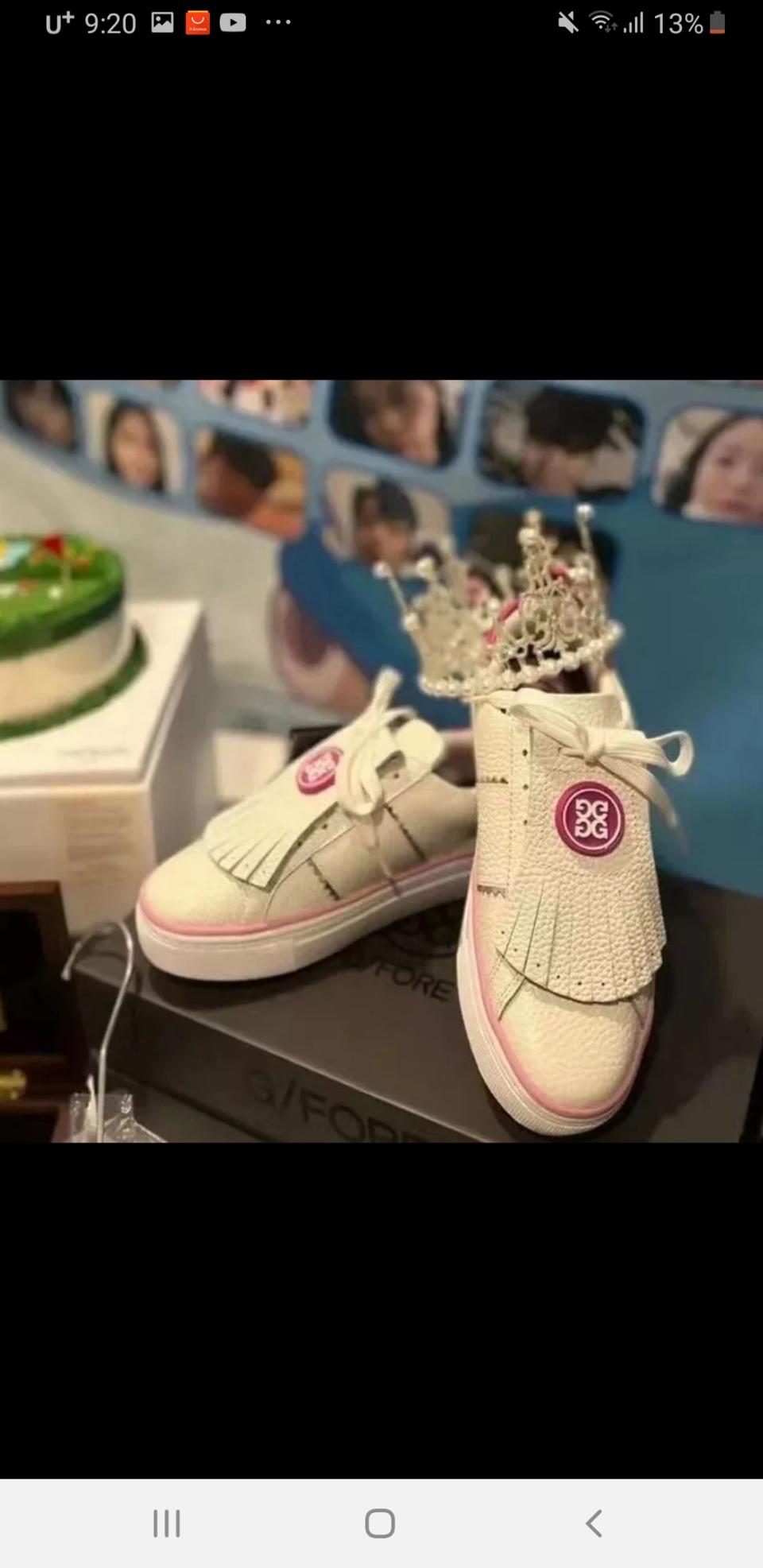 지포어 여성 골프화