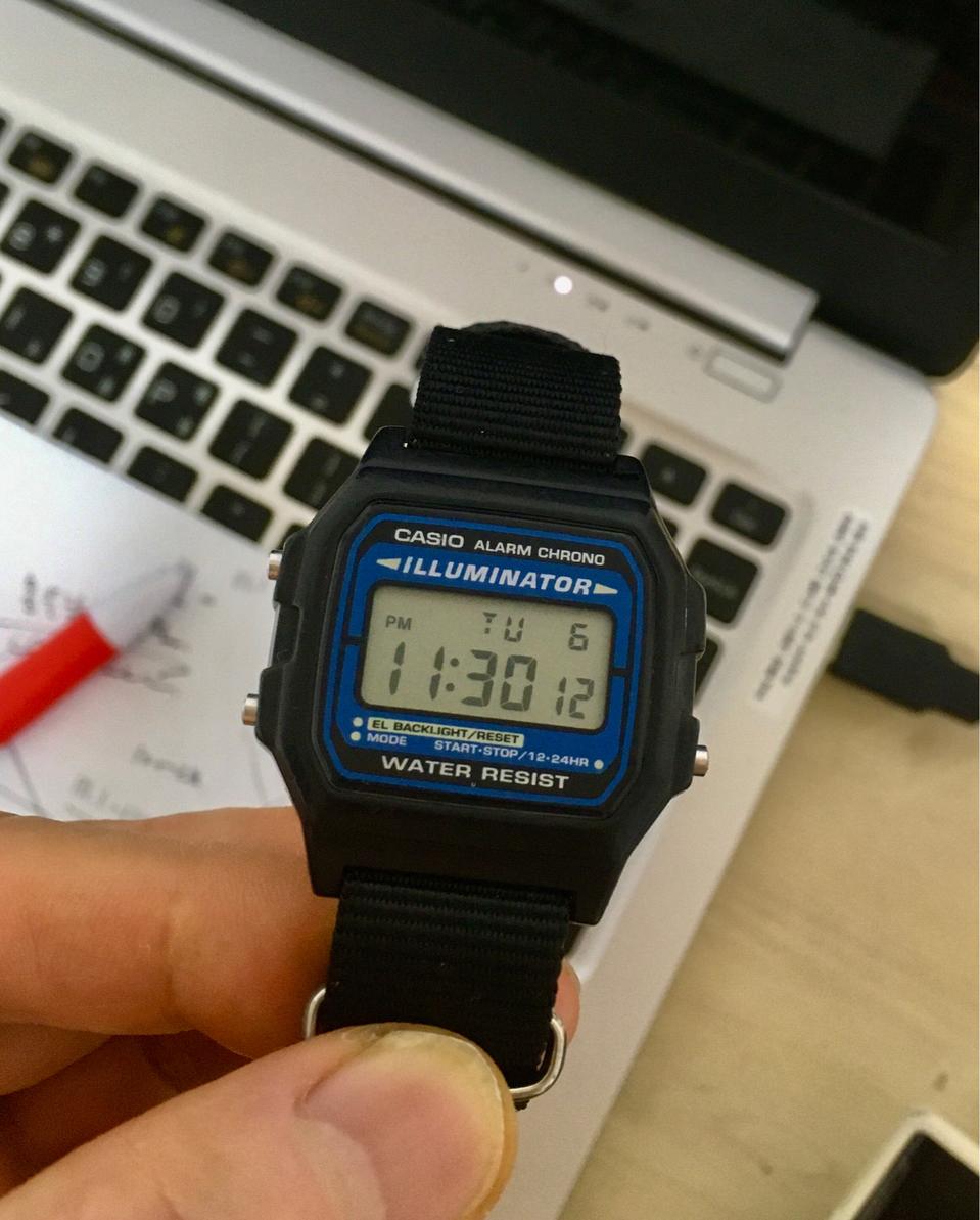 카시오 F-105 빈티지 시계, Casio (정리)