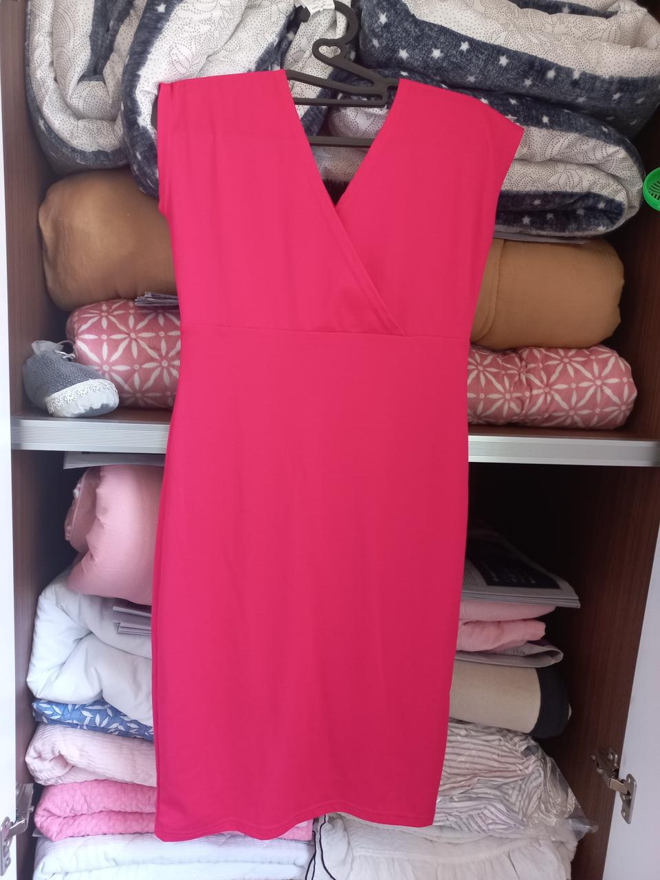 NAlN 핫핑크 원피스
