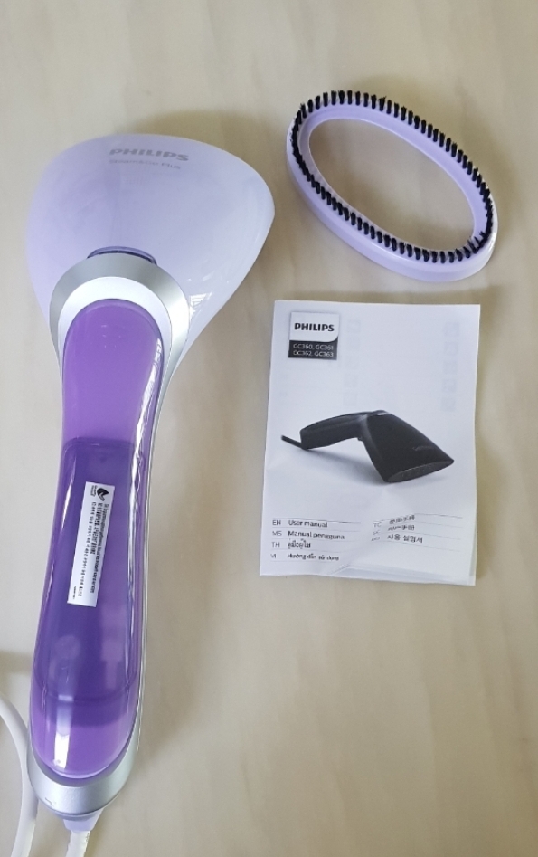 필립스 핸디형 스팀다리미(GC360)