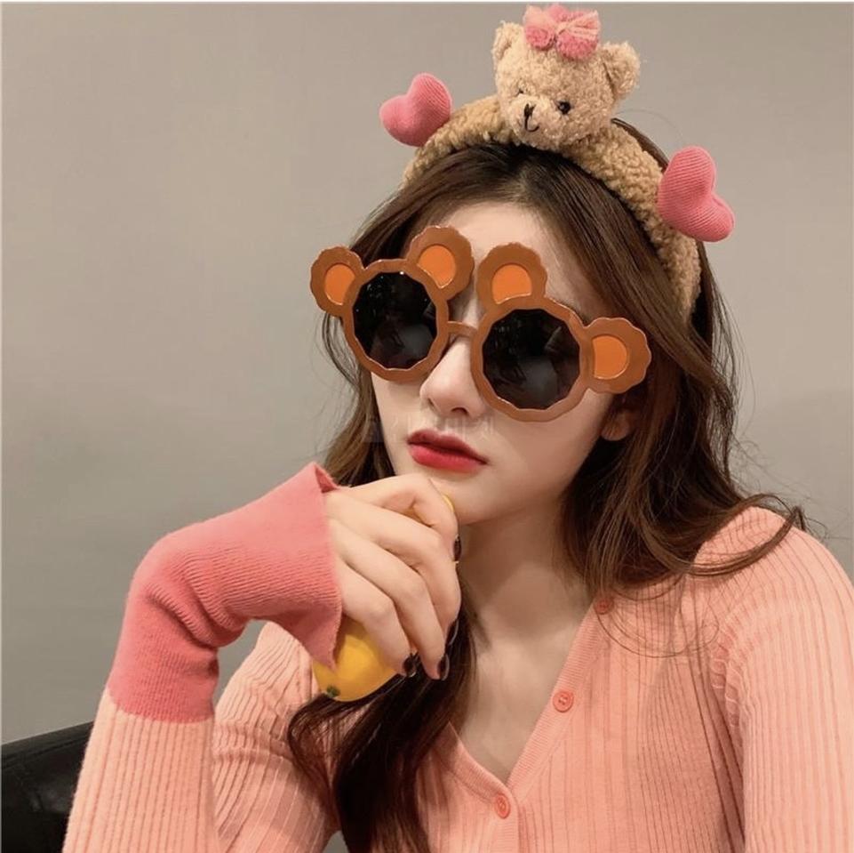새상품 곰돌이 선글라스 안경 파티 홈파티 우정 여행 호캉스 체육대회 소품