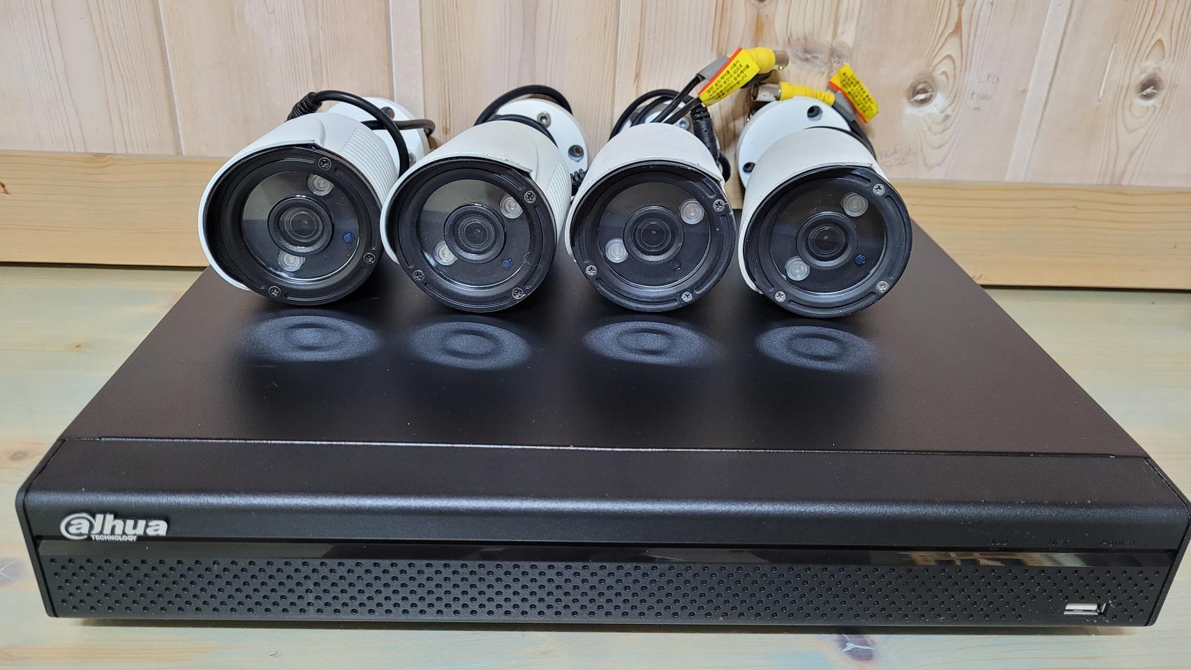 CCTV 4채널 4카메라 풀세트