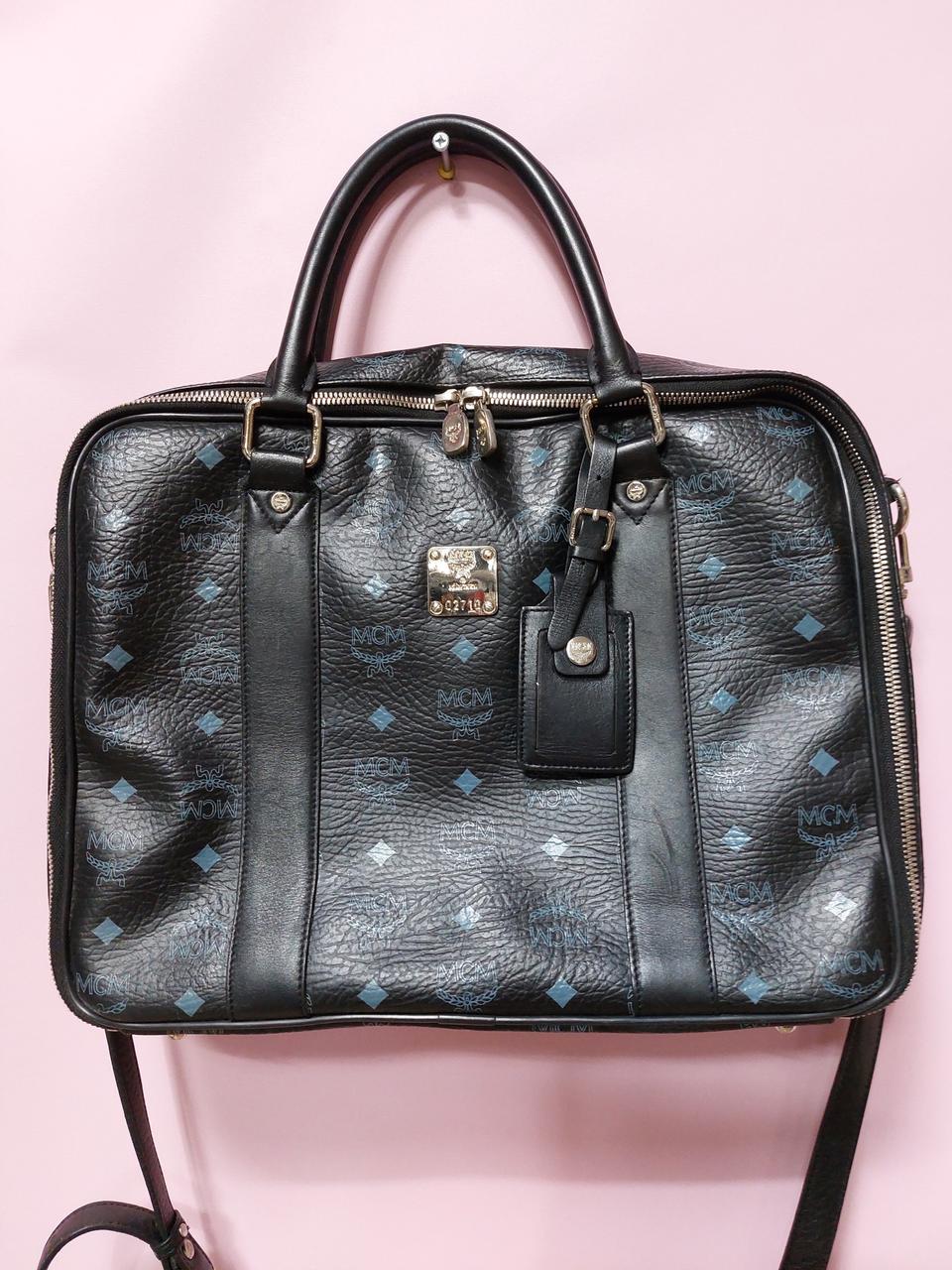 MCM 블랙 비세토스 노트북 서류가방 **가격내림 최종가 **