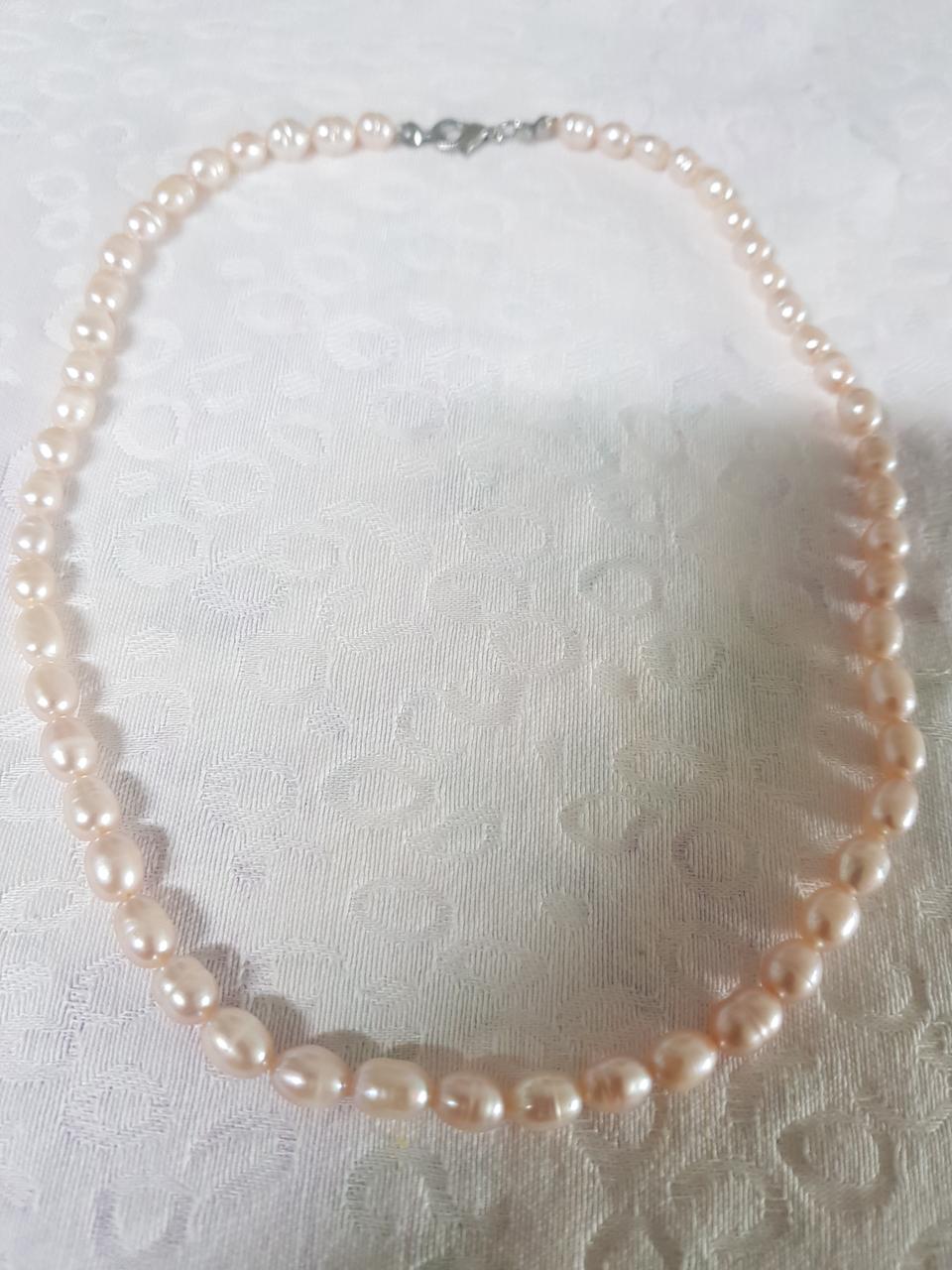 진주 목걸이^^