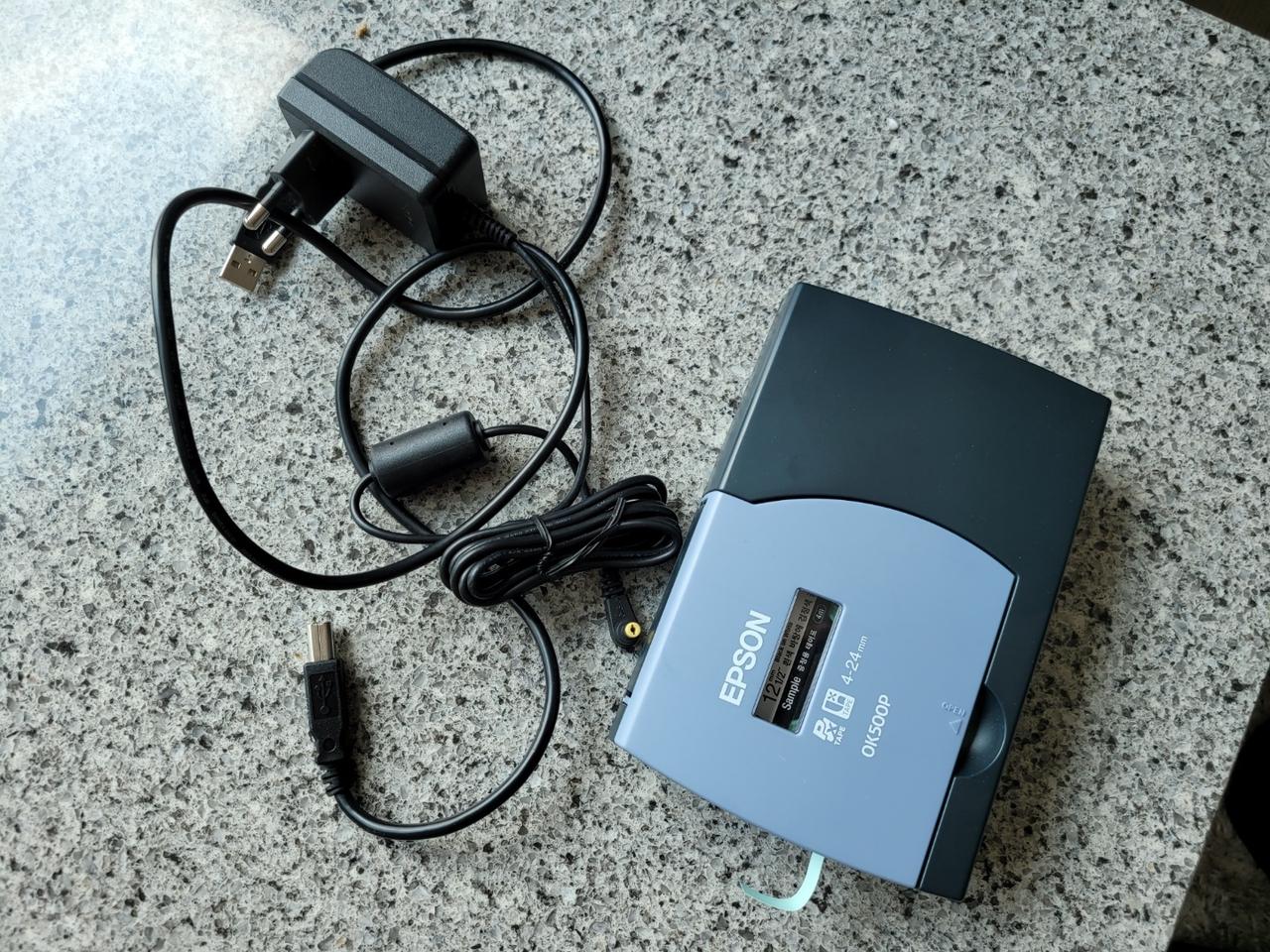 엡손 라벨기 OK500P