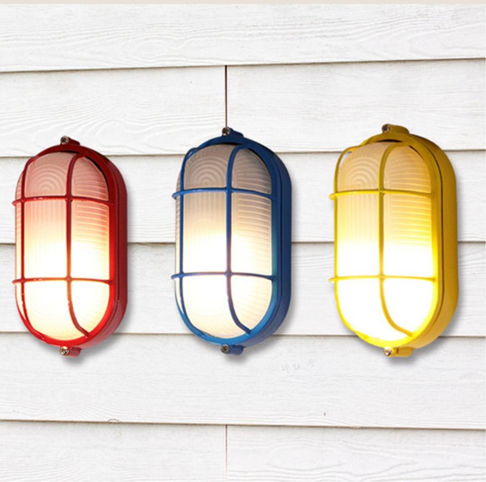 인테리어 외벽 방수 레트로 등