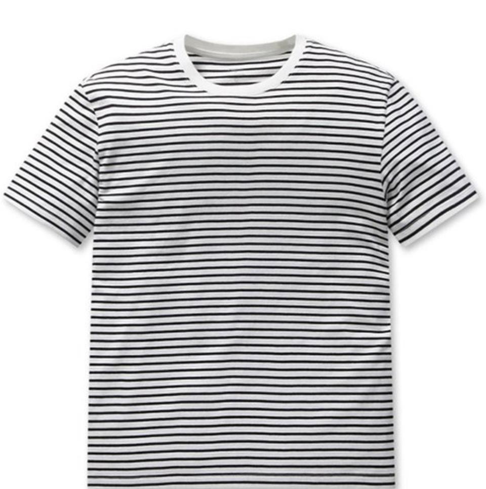 폴햄 남녀공용 여름 코튼 라운드 반팔티셔츠 (새 제품)