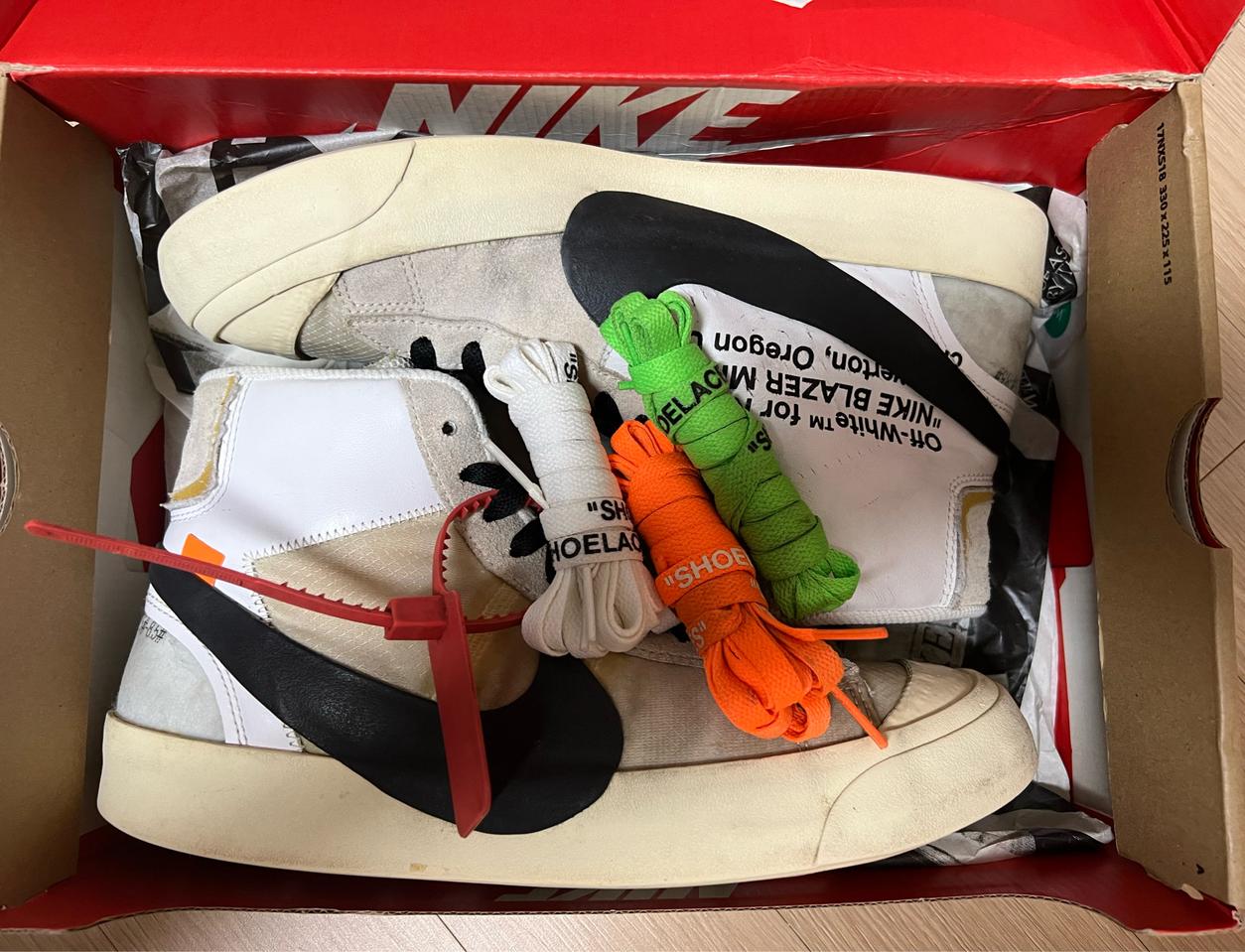 (265) 나이키 오프화이트 더텐 블레이저 og