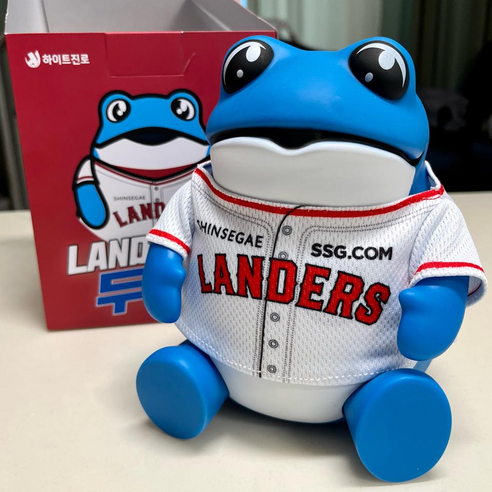 미개봉 새상품) 진로 굿즈 SSG 랜더스 두꺼비 무료배송