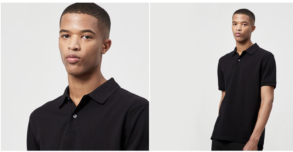 지오다노 폴로 PK반팔티 XL 새상품(블랙)