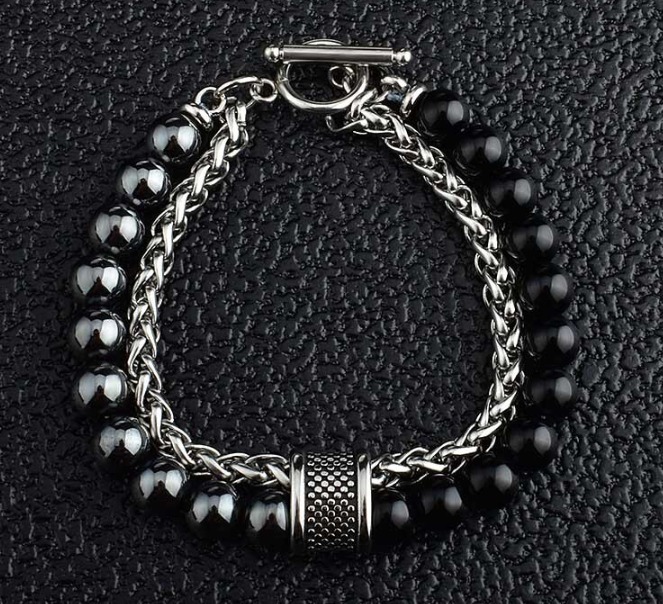 불교 패션 염주 팔찌