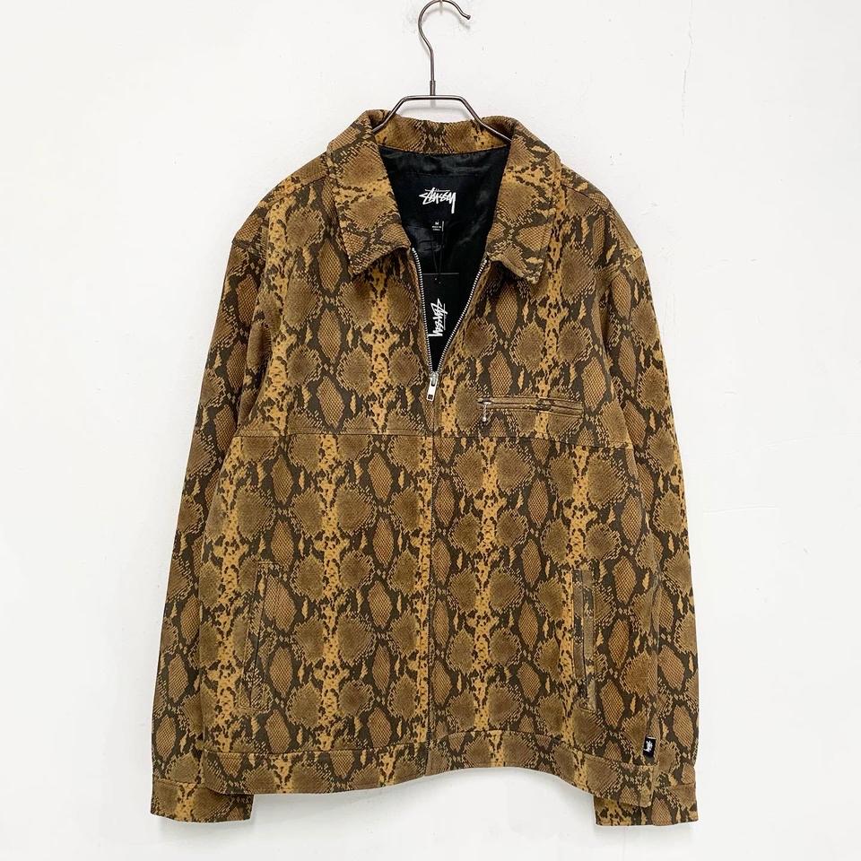 스투시 파이썬 클럽자켓