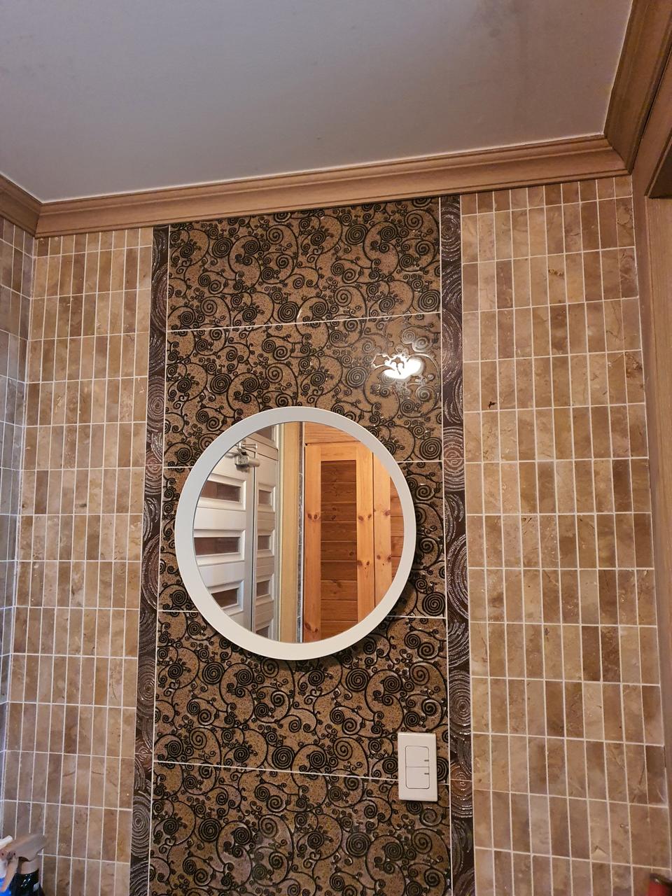 원형벽거울 미러 화장대거울한개가격