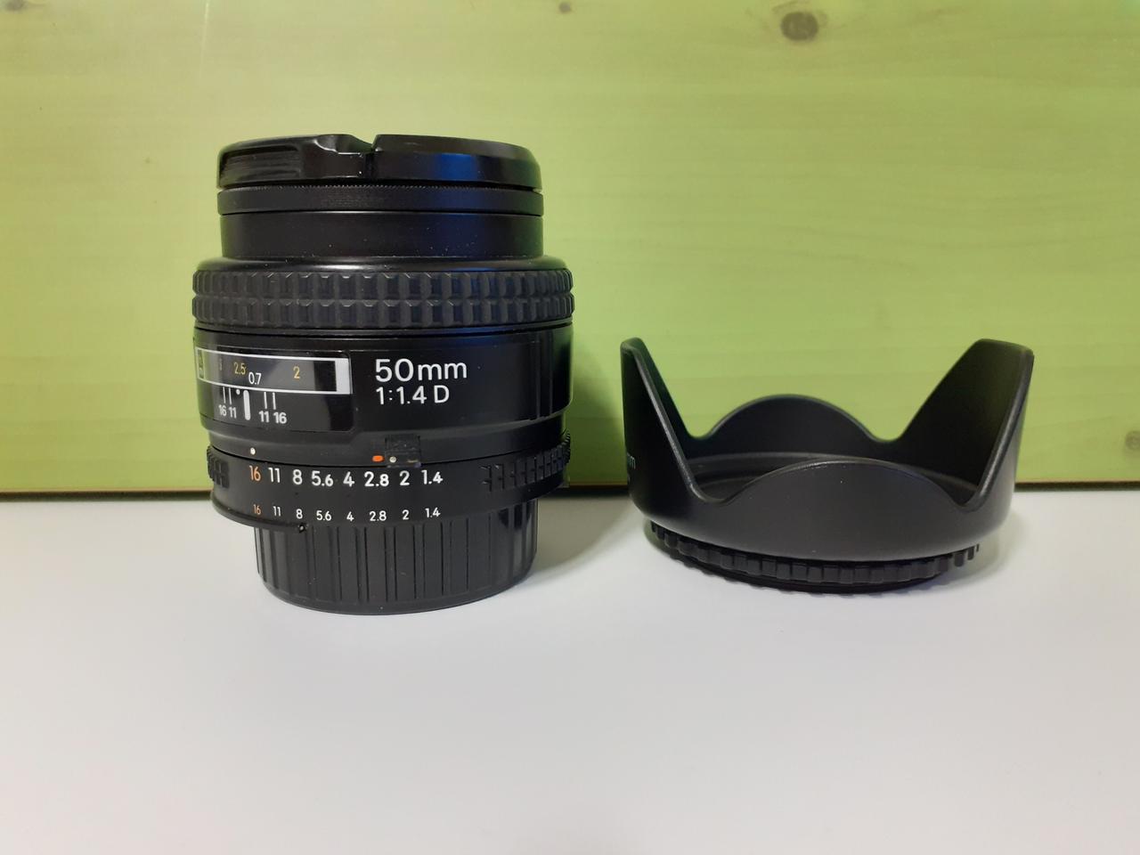 니콘 50mm 1.4D 렌즈 풀프레임용