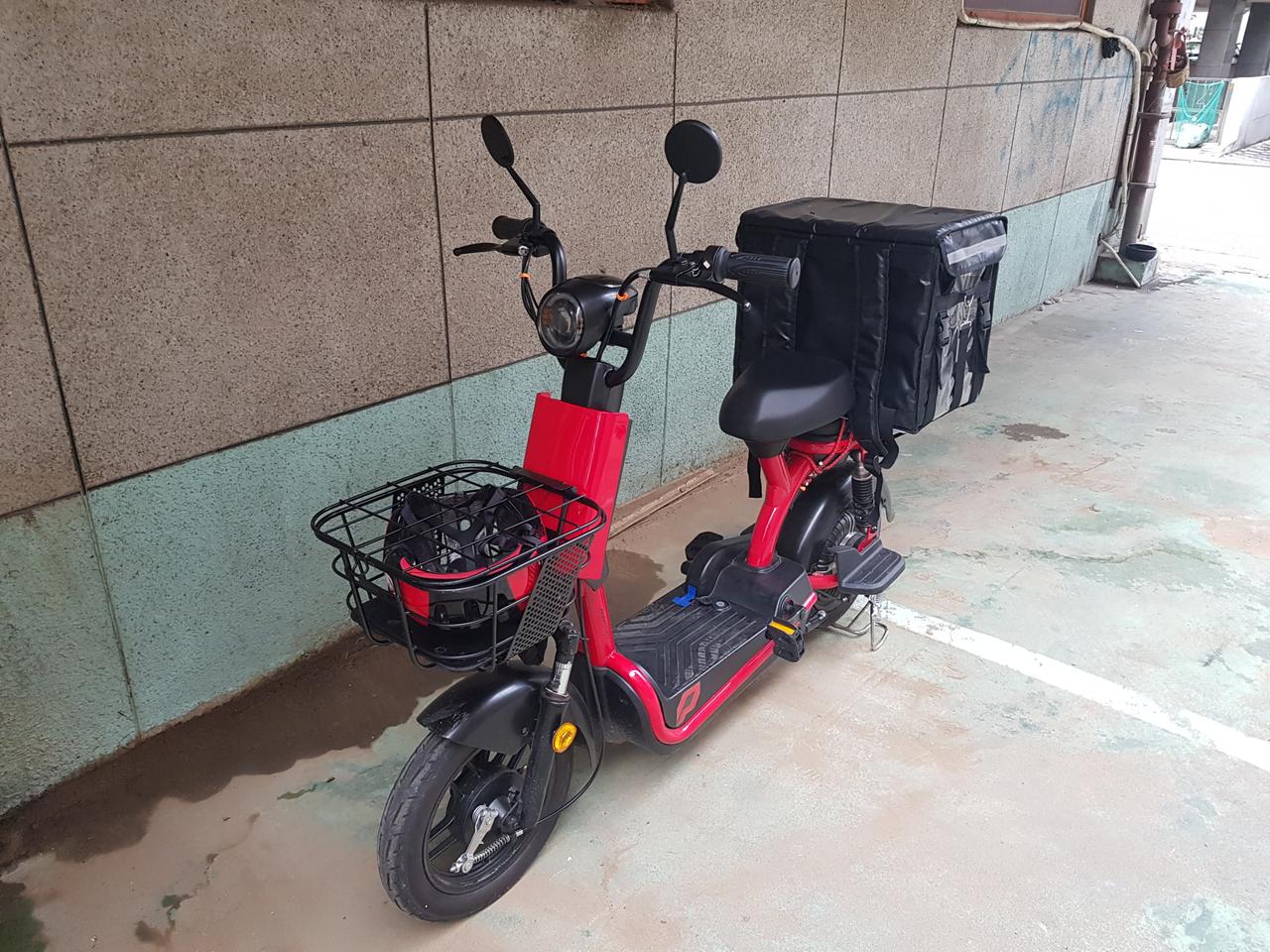 삼천리 팬텀시터 20 전동스쿠터 배달셋팅 (21년형)