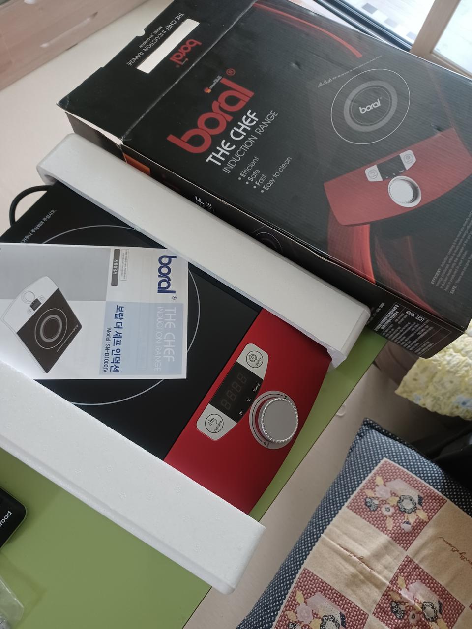 보랄 인덕션 새제품