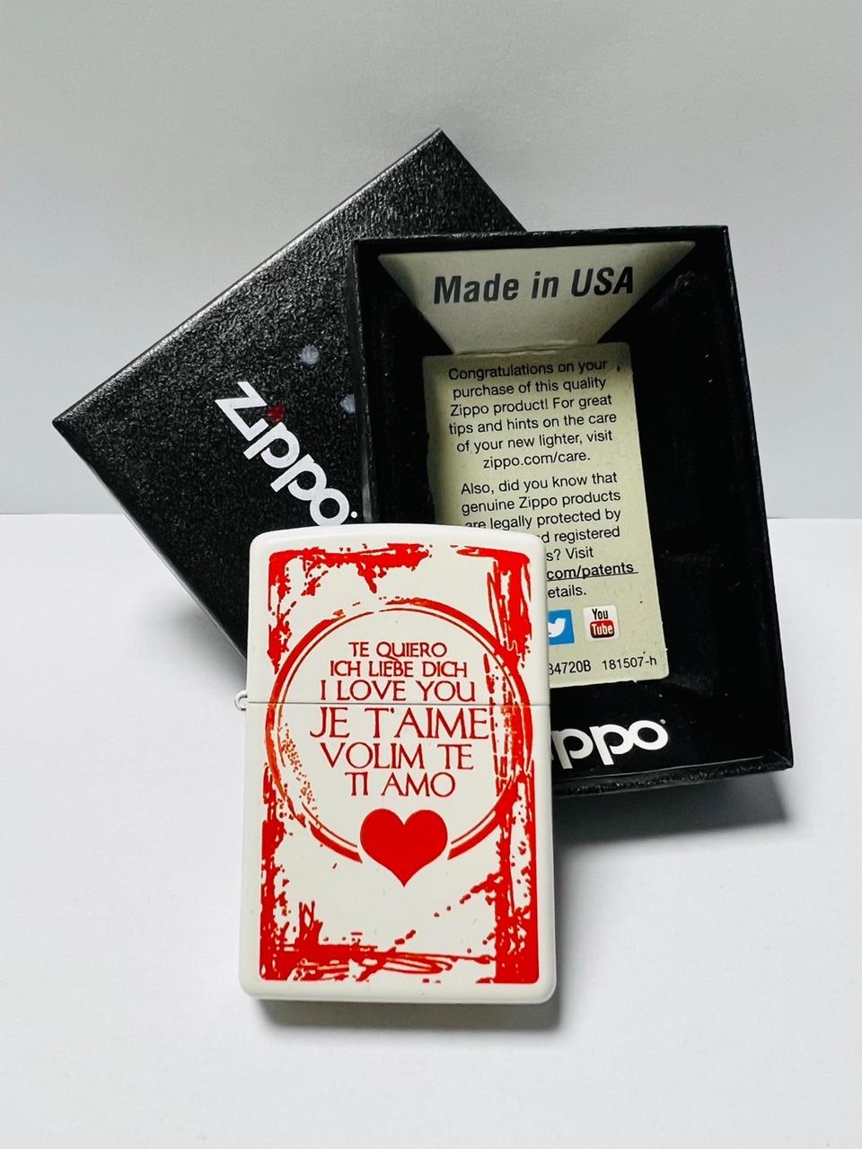 러브컬렉션 지포라이터 판매합니다.