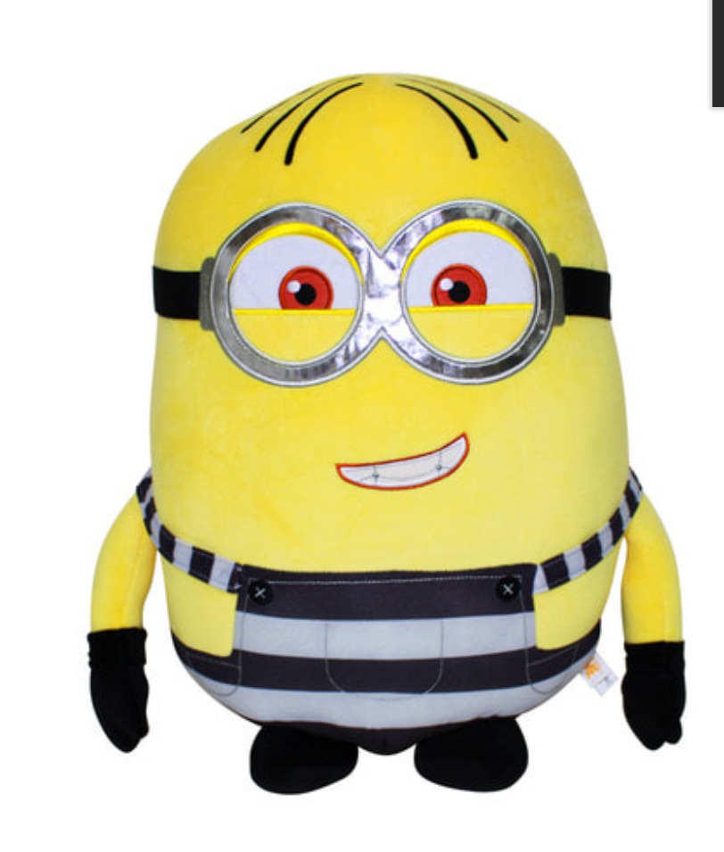 슈퍼배드3 미니언즈 데이브 죄수복 캐릭터 인형 (28cm)