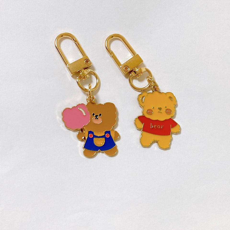 곰돌이 키링 2type